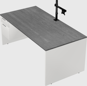 Rectangular desk