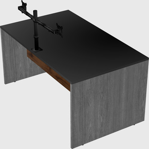 Rectangular desk