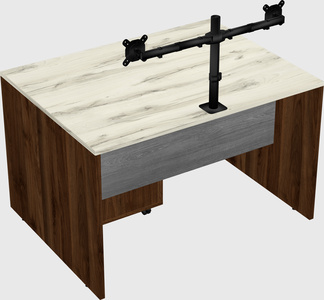 Rectangular desk