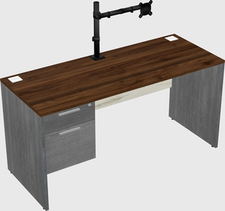 Rectangular desk