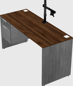 Rectangular desk