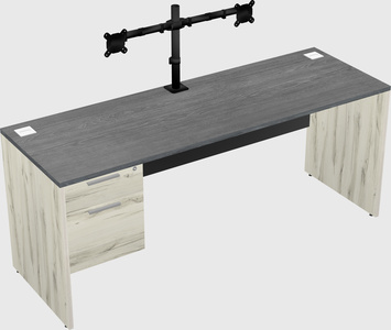 Rectangular desk