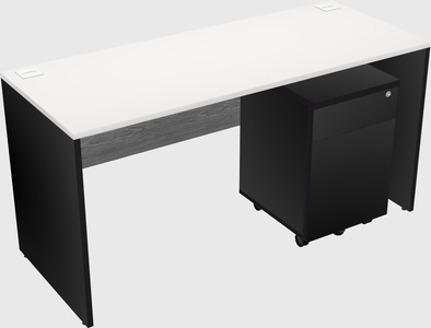 Rectangular desk