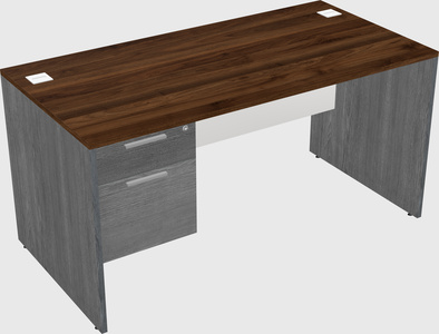 Rectangular desk