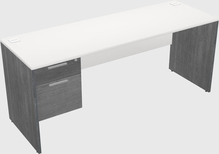 Rectangular desk