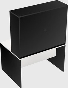 Rectangular desk