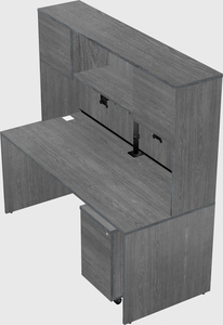 Rectangular desk