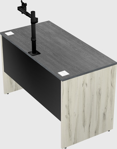 Rectangular desk