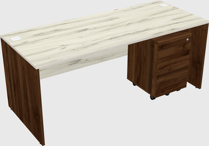 Rectangular desk
