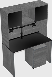 Rectangular desk