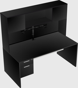 Rectangular desk