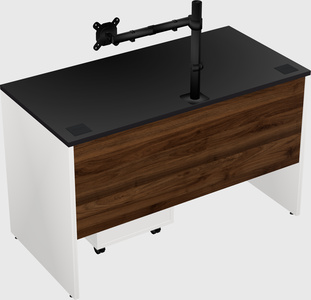 Rectangular desk