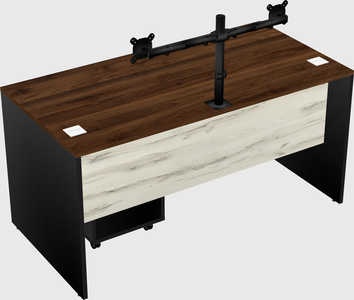 Rectangular desk