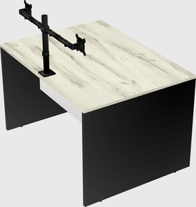 Rectangular desk