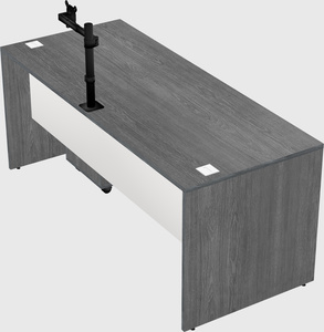 Rectangular desk