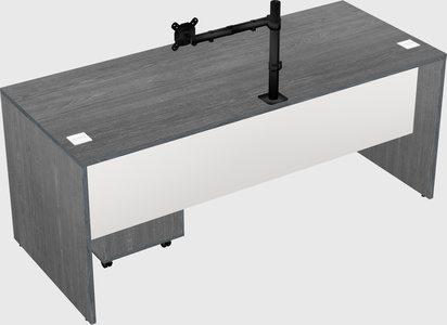 Rectangular desk