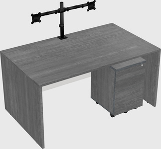 Rectangular desk