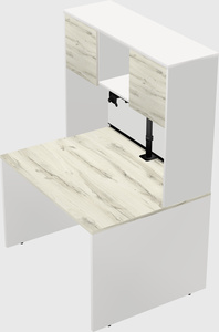 Rectangular desk