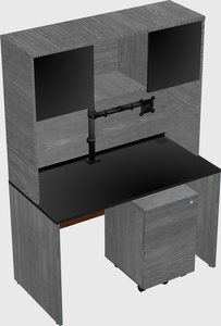 Rectangular desk