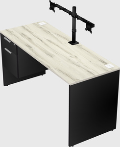 Rectangular desk