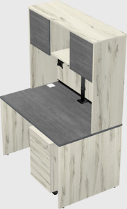 Rectangular desk