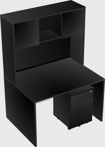 Rectangular desk