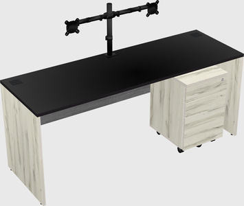 Rectangular desk
