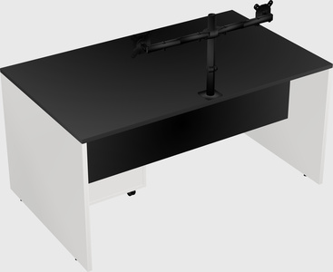 Rectangular desk