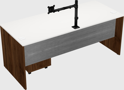 Rectangular desk