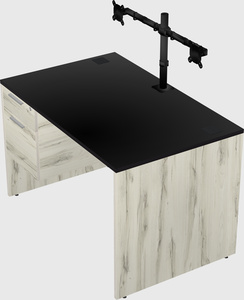 Rectangular desk