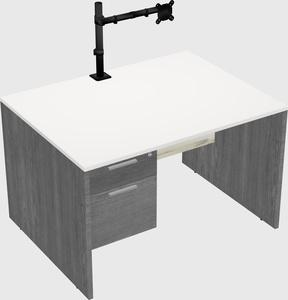 Rectangular desk