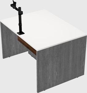 Rectangular desk