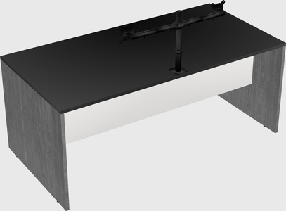 Rectangular desk