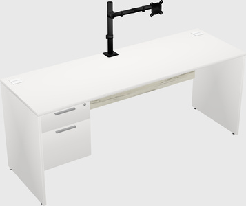 Rectangular desk