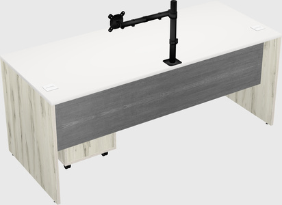 Rectangular desk
