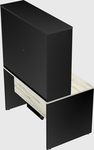 Rectangular desk