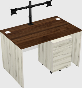 Rectangular desk
