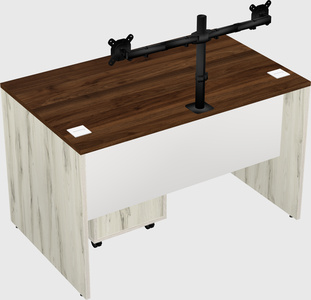 Rectangular desk