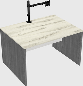 Rectangular desk