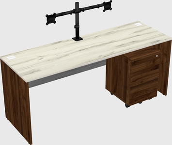 Rectangular desk