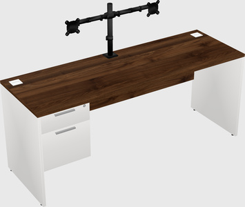 Rectangular desk