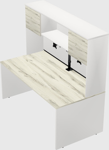 Rectangular desk