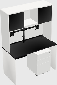 Rectangular desk