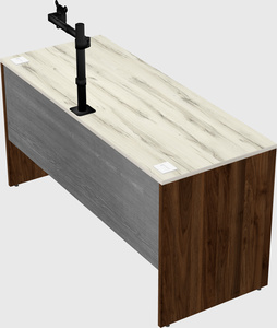 Rectangular desk