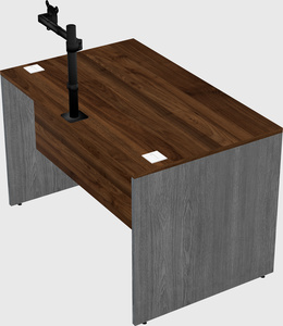 Rectangular desk