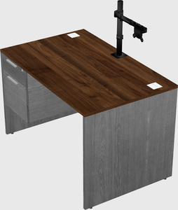 Rectangular desk