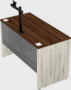 Rectangular desk