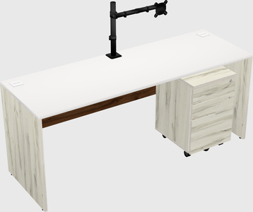 Bureau rectangulaire