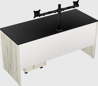 Rectangular desk
