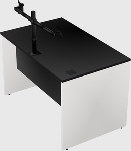 Rectangular desk